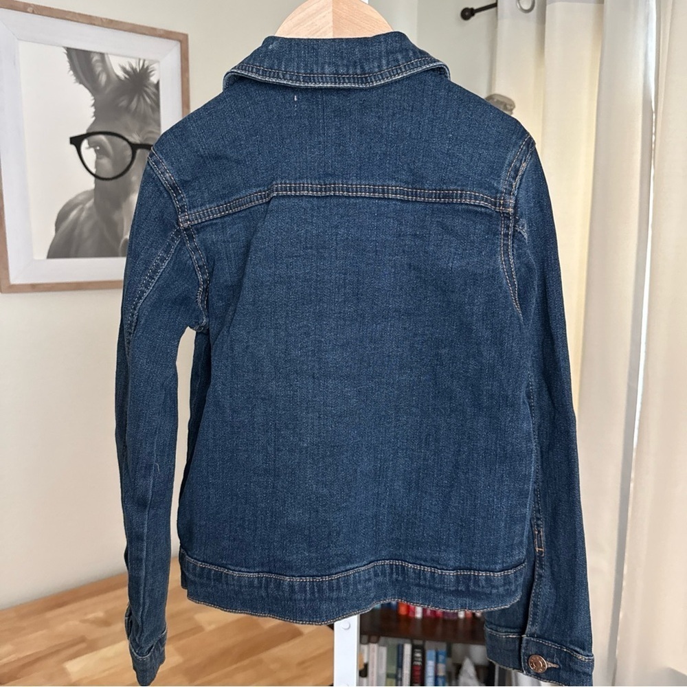 BCBG GIRLS BLUE DENIM JACKET SIZE 7 - Picture 5 of 8